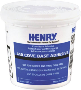 1 Quart Number 440 Cove Based Adhesive 12109 by WW Henry Best Price