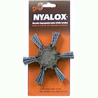 Nyalox 4 Inches Blue Fine Nyalox Flap Brush 541-788-4 by Dico Products Best Price