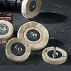 4 Inches Cush Sewn Mounted Buff Wheel 527-41-4M by Dico Products
