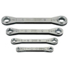 4 Piece Ratchet Box End Wrench Set 29301 by Danaher Tool