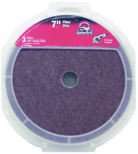 Gatorgrit 7 By 7/8 Inch Round Arbor Fiber Sanding Wheel 50 Grit 3082 by Ali Industries Best Price
