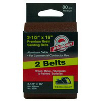 2 1/2 By 16 Inch Bi Directional Sanding Belt 80 Grit 3206 by Ali Industries Best Price