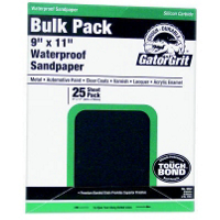 Gatorgrit 9 By 11 Inch Waterproof Silicon Carbide Sandpaper 120 Grit 3286 by Ali Industries