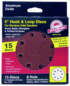 Ali Gator Grit 5 Inch Hook and Loop Sanding Disc 120 Grit 4141 by Ali Industries Best Price