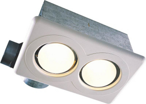 70 Cubic Feet Per Minute Heat Lamp Dual Bulb AK927 by Air King America Best Price