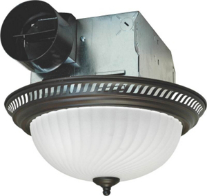 70 Cubic Feet Per Minute Fan and Light Combo Oil Rubbed Bronze DRLC701 by Air King America Best Price