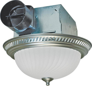 70 Cubic Feet/Minute Fan/Light Combo Nickel DRLC702 by Air King America Best Price