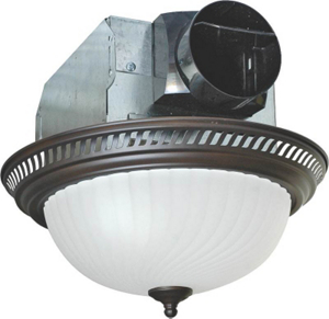 70 Cubic Feet Per Minute Bronze Fan and Light Combo AKLC701 by Air King America Best Price