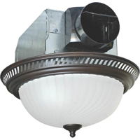 70 Cubic Feet Per Minute Bronze Fan and Light Combo AKLC701 by Air King America