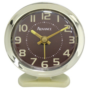 Keywind Almond Alarm Clock 2060AT by Geneva Advance Clock Best Price