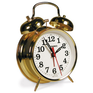 Keywind Twinbell Clock 3191AT by Geneva Advance Clock Best Price