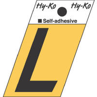 1 1/2 Inch Aluminum Adhesive Angle Cut L GR-10/L by Hy Ko Best Price