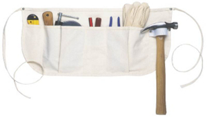 5 Pocket Canvas Carpenter Apron C12 by Custom Leathercraft Best Price