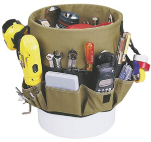 48 Pocket Tool Bucket Bag 1119 by Custom Leathercraft Best Price