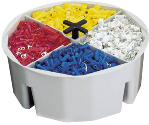 2 1/2 Inch Full Round Bucket Tray 1152 by Custom Leathercraft Best Price
