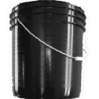 Black Plastic Industrial Pail 5 Gallon B5GSKD by Leaktite Best Price