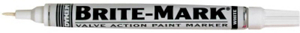 Brite Mark Britemark White Marker Medium Felt 84003 by ITW Dykem Dymon Best Price