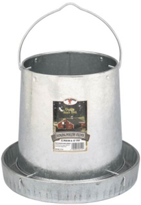 12 Pounds Galvanized Hanging Feeder 9112 by Miller Manufacturing Best Price