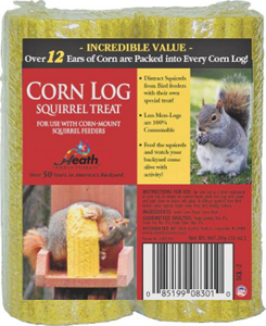 Corn Log Squirrel Treat SQL-2 by Heath Manufacturing Best Price