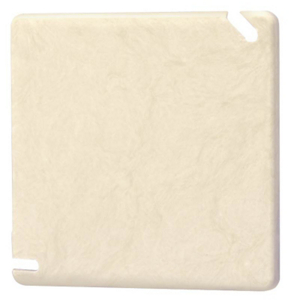 4 Inch Square Blank Outlet Cover 9344 by Allied Moulded Best Price