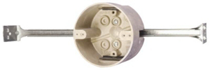 4 Inch Fiberglass Round Ceiling Box With Bar 9350-UBK by Allied Moulded Best Price