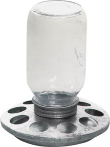 8 Hole Galv Mason Jar Feeder MJ9 by Brower Manufacturing Best Price