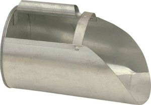 4 Qt Galv Feed Scoop F4 by Brower Manufacturing Best Price