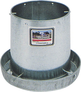12 Pounds Galv Hanging Feeder GLV12H by Brower Manufacturing Best Price