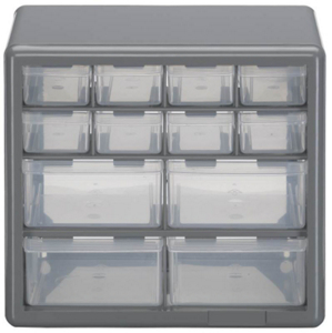 12 Drawer Storage Cabinet DS-12 by Stack On Products Best Price