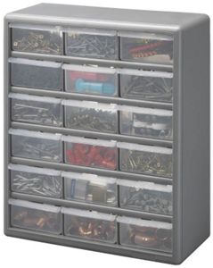 18 Drawer Storage Cabinet DS-18 by Stack On Products Best Price