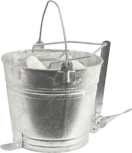 12 Quart Combination Round Mop Bucket 412W by Behrens Best Price