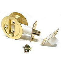 Brass Pocket Door Privacy Lock 15213PK1 by LE Johnson Best Price