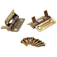 Bi Fold Door Hinge Dull Brass 1805PPK2 by LE Johnson Best Price