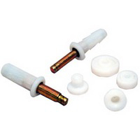 Bi Fold Top Pivot Set Dull Brass 1832 PPK3 by LE Johnson Best Price