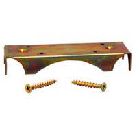 1/2 By 4 By Door Carpet Riser Dull Brass 2136 PPK1 by LE Johnson Best Price