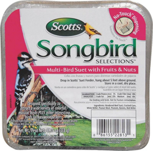 Songbird 11 3/4 Ounces Multibird Suet 1022813 by Scotts Song Bird Best Price