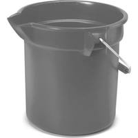 14 Qt Gray Round Bucket 2614G by Newell Rubbermaid Commercial Best Price