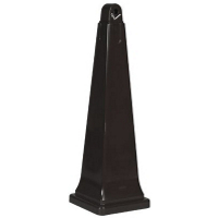 Black Cigarette Collector 2570-88 by Newell Rubbermaid Commercial