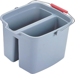 17 Quart Double Pail 2617  00  GRAY by Newell Rubbermaid Commercial Best Price