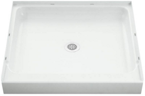 Ensemble 36 Inch White Shower Base 72101100-0 by Sterling Vikrell Best Price