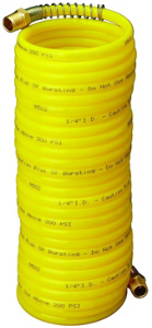 25 Foot Yellow Nylon Recoil Hose 4-25E-RET by Schrader Amflo Best Price