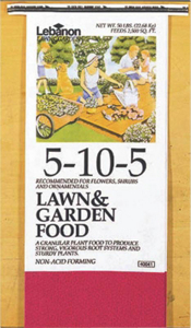 Garden Food 5-10-5 40 Pounds 21-40042 by Lebanon Seaboard Best Price