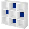 9 Cube White Organizer 421-17/8644-17 by Closet Maid