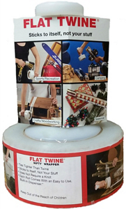 Flat Twine 2 Inch By 650 Foot Flat Twine Roll ST-21 by Nifty Products Best Price