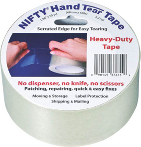 Clear Tape Hand Tear 2X55 T3761RTL by Nifty Products Best Price
