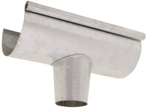 Galvanized 5 By 3 Half Round End With Outlt 2509 by Billy Penn Best Price