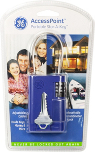 Yellow Cabled Key Case 001948 by GE Security Supra Best Price