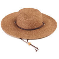 Dark Brown Wide Brim Hat 442DB01 by Principle Plastics Best Price