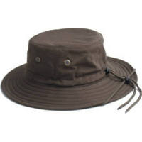 Dark Brown Mens Cott Hat 4471DB by Principle Plastics Best Price