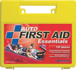 104 Piece Auto First Aid Kit FAO-340 by First Aid Only Best Price